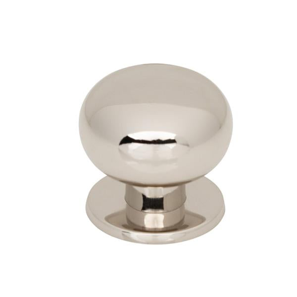 Top Knobs - TK3330PN - Lambert Knob - Brockwell - Polished Nickel