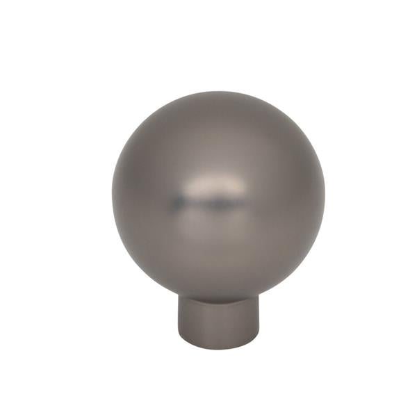 Top Knobs - TK3340AG - Brockwell Knob - Brockwell - Ash Gray