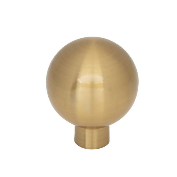Top Knobs - TK3340HB - Brockwell Knob - Brockwell - Honey Bronze