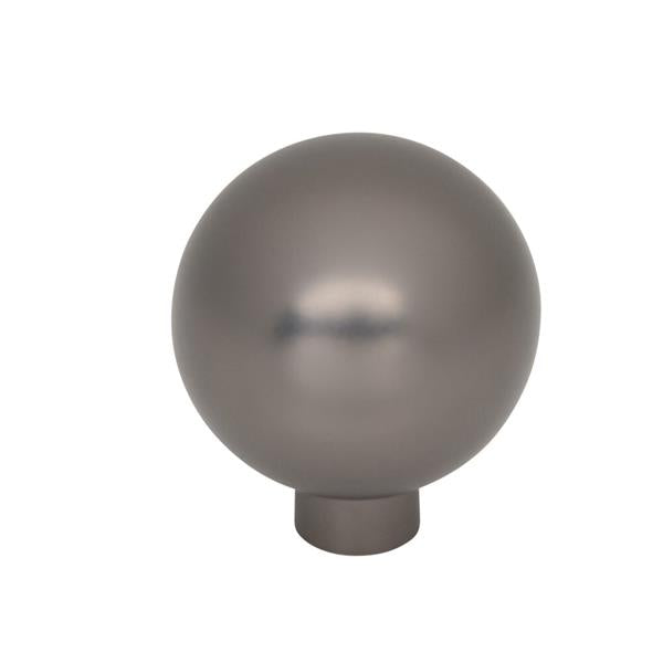 Top Knobs - TK3341AG - Brockwell Knob - Brockwell - Ash Gray