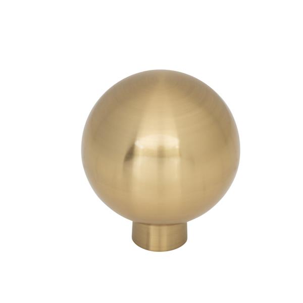 Top Knobs - TK3341HB - Brockwell Knob - Brockwell - Honey Bronze