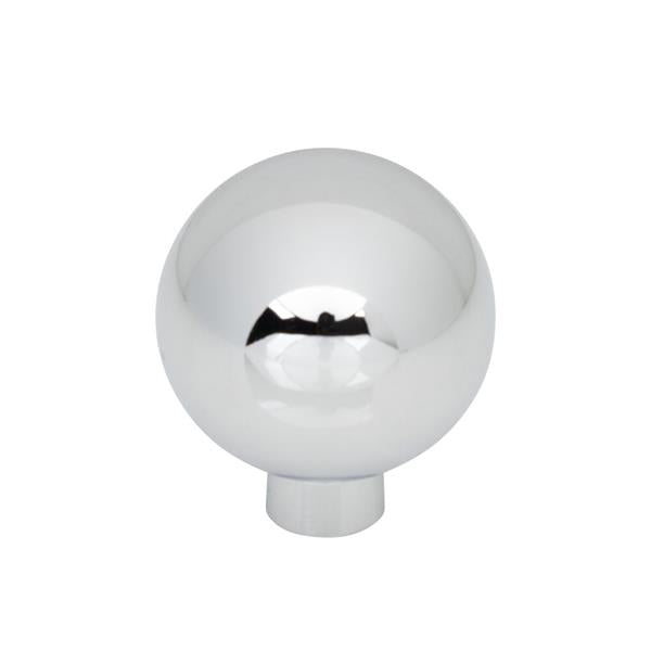 Top Knobs - TK3341PC - Brockwell Knob - Brockwell - Polished Chrome