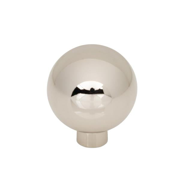 Top Knobs - TK3341PN - Brockwell Knob - Brockwell - Polished Nickel