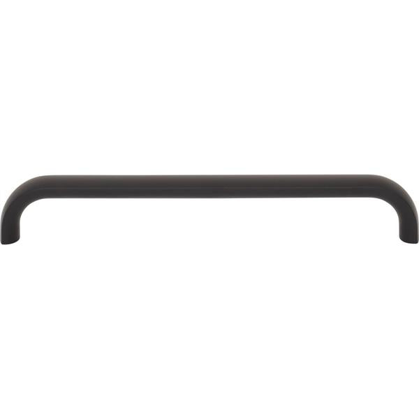 Top Knobs - TK3344BLK - Brockwell Pull - Brockwell - Flat Black