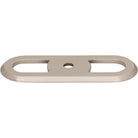 Top Knobs - TK3351BSN - Brockwell Backplate - Brockwell - Brushed Satin Nickel