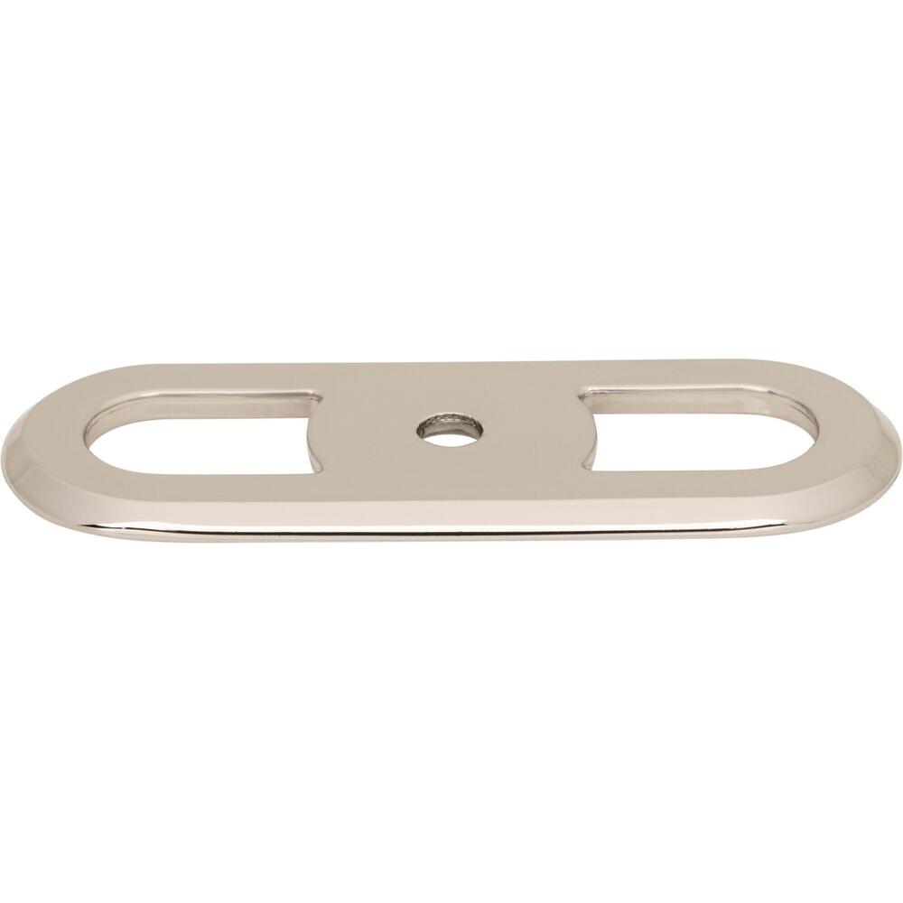 Top Knobs - TK3351PN - Brockwell Backplate - Brockwell - Polished Nickel