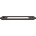 Top Knobs - TK3352BLK - Brockwell Backplate - Brockwell - Flat Black