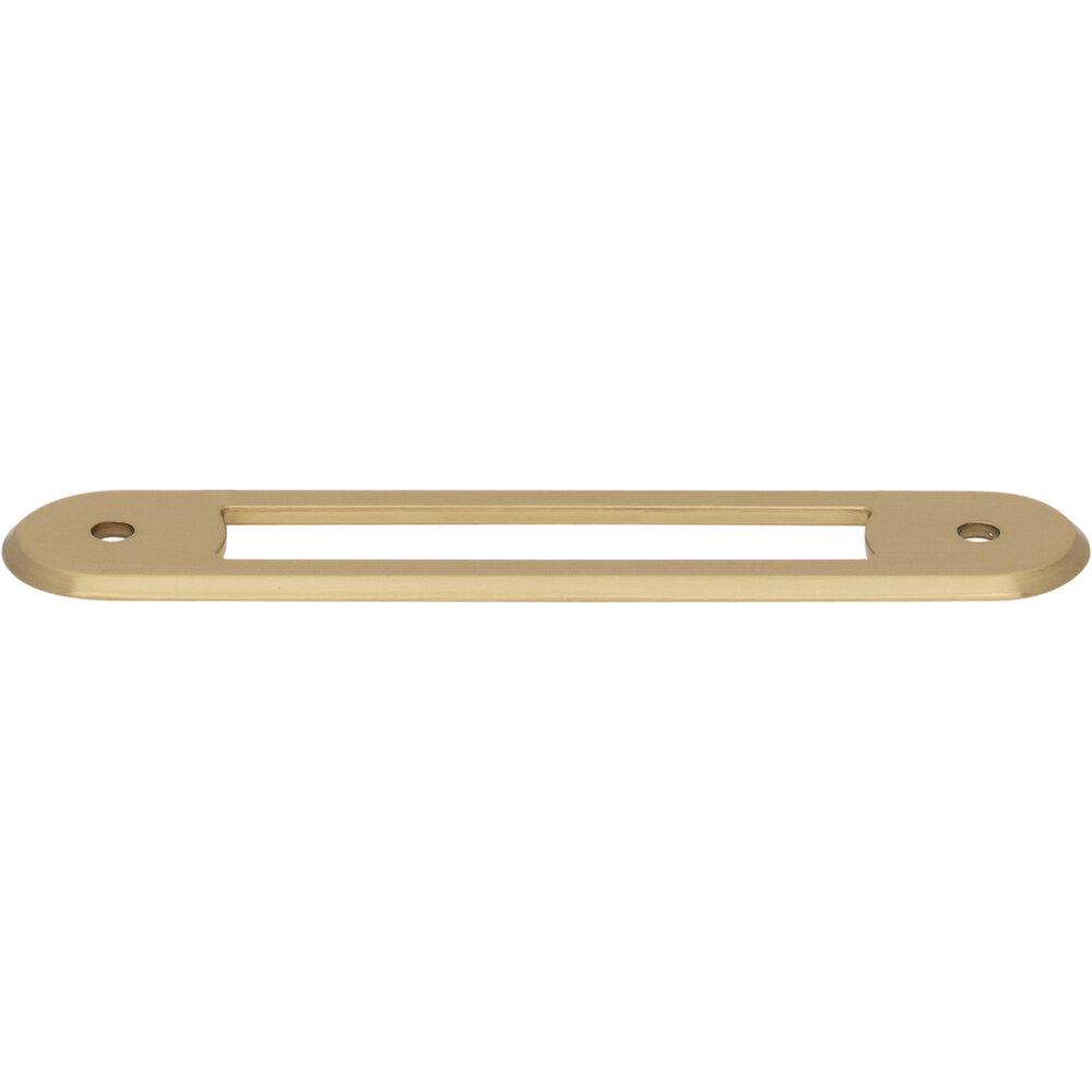 Top Knobs - TK3352HB - Brockwell Backplate - Brockwell - Honey Bronze