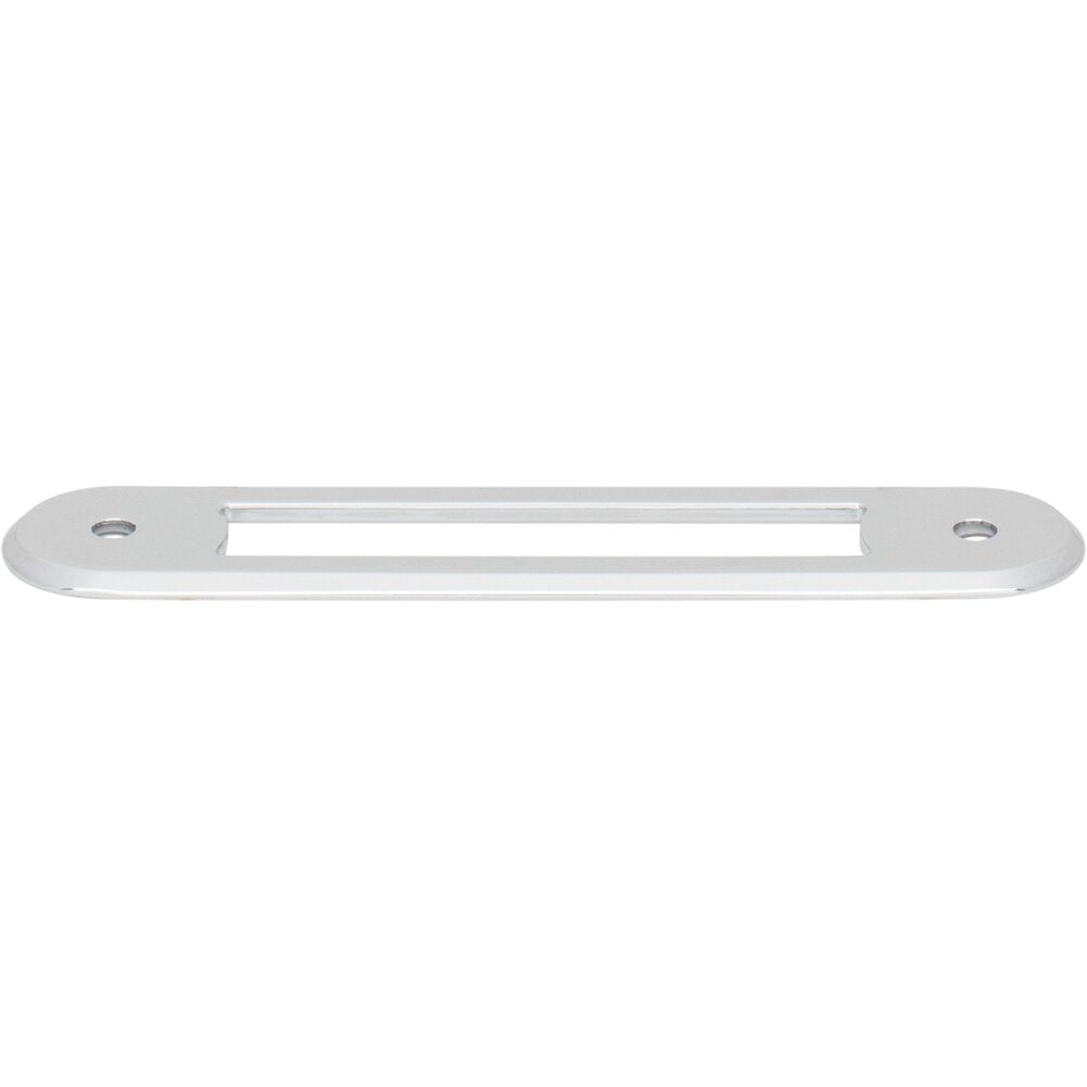 Top Knobs - TK3352PC - Brockwell Backplate - Brockwell - Polished Chrome