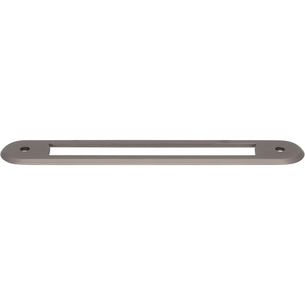 Top Knobs - TK3353AG - Brockwell Backplate - Brockwell - Ash Gray