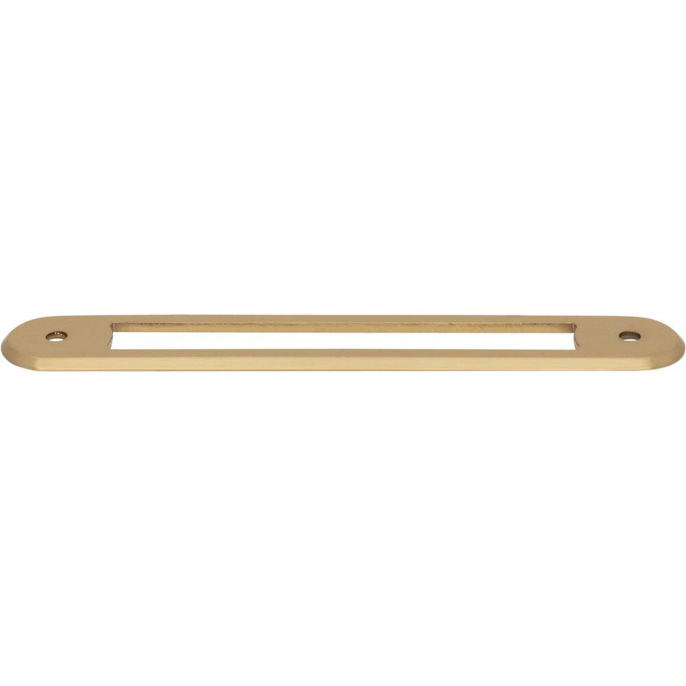 Top Knobs - TK3353HB - Brockwell Backplate - Brockwell - Honey Bronze