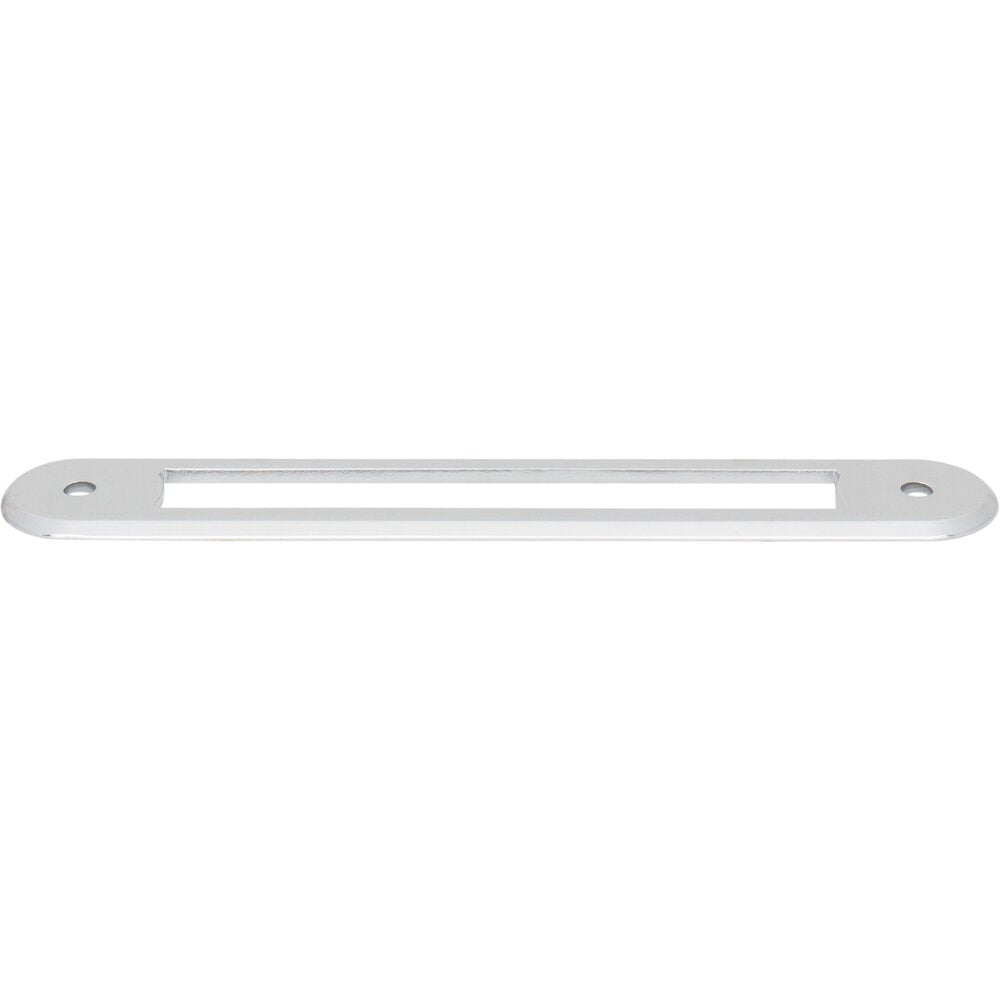 Top Knobs - TK3353PC - Brockwell Backplate - Brockwell - Polished Chrome