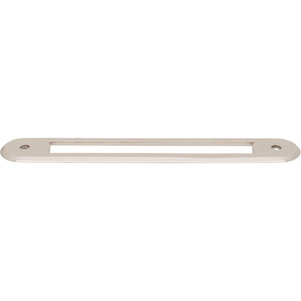 Top Knobs - TK3353PN - Brockwell Backplate - Brockwell - Polished Nickel