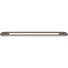 Top Knobs - TK3354AG - Brockwell Backplate - Brockwell - Ash Gray