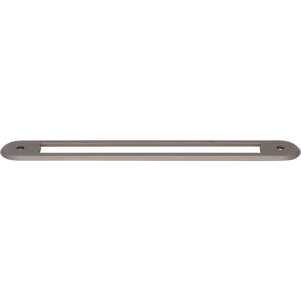 Top Knobs - TK3354AG - Brockwell Backplate - Brockwell - Ash Gray