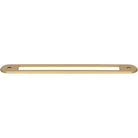 Top Knobs - TK3354HB - Brockwell Backplate - Brockwell - Honey Bronze