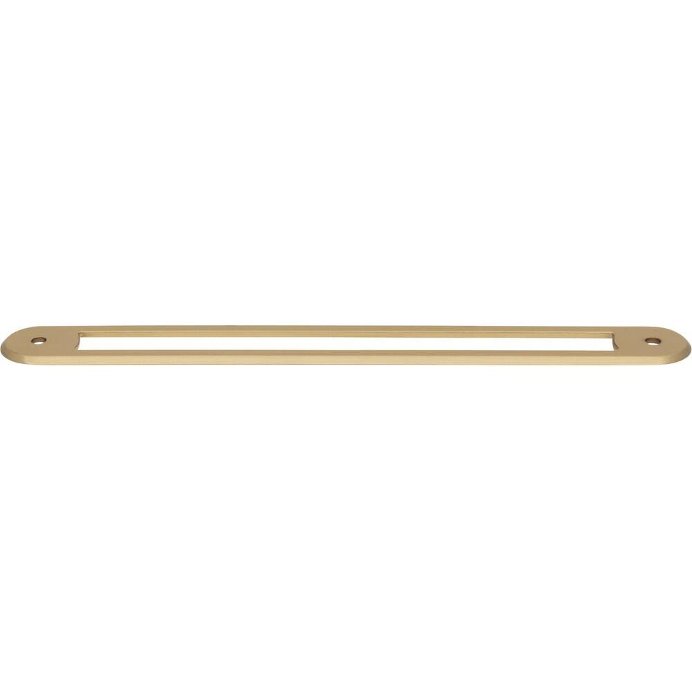 Top Knobs - TK3355HB - Brockwell Backplate - Brockwell - Honey Bronze