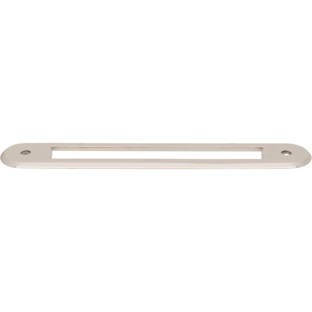 Top Knobs - TK3355PN - Brockwell Backplate - Brockwell - Polished Nickel