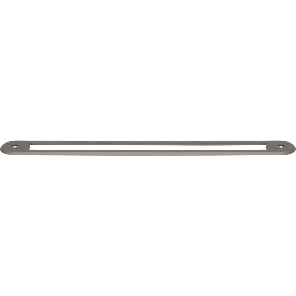 Top Knobs - TK3356AG - Brockwell Backplate - Brockwell - Ash Gray