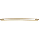 Top Knobs - TK3356HB - Brockwell Backplate - Brockwell - Honey Bronze