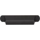 Top Knobs - TK3361BLK - Cressing Cup Pull - Brockwell - Flat Black