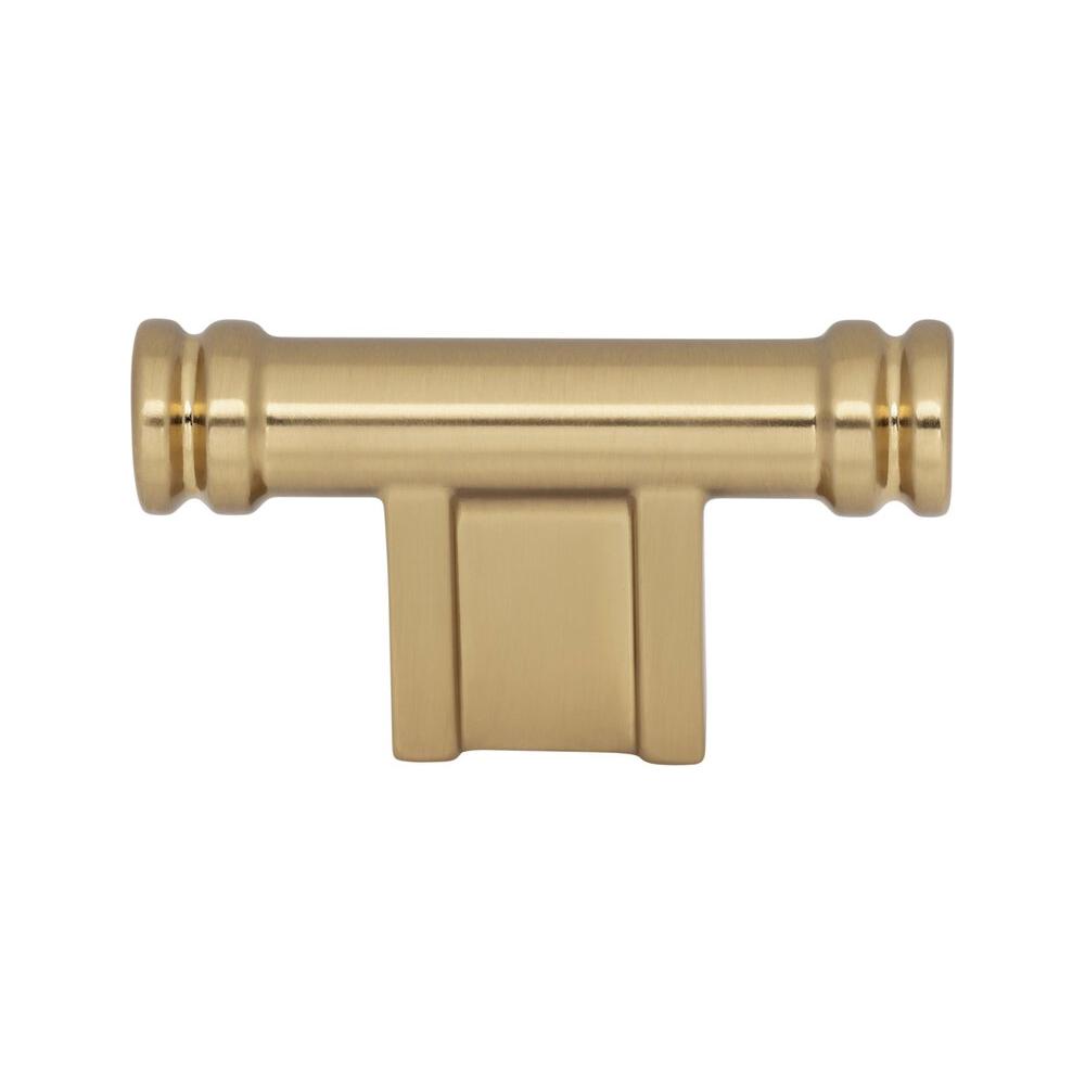 Top Knobs - TK3380HB - Newburn T-Knob - Brockwell - Honey Bronze