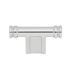 Top Knobs - TK3380PC - Newburn T-Knob - Brockwell - Polished Chrome