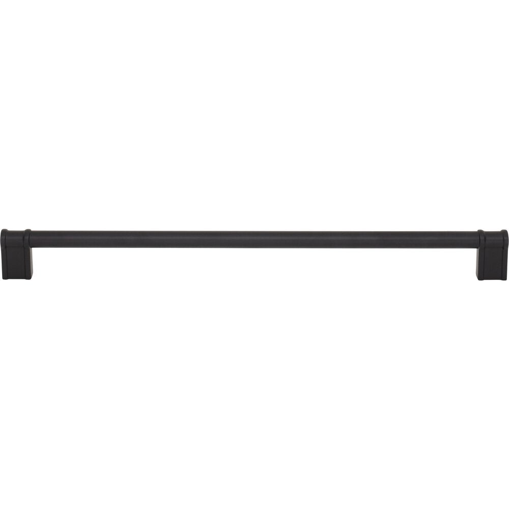 Top Knobs - TK3387BLK - Newburn Pull - Brockwell - Flat Black