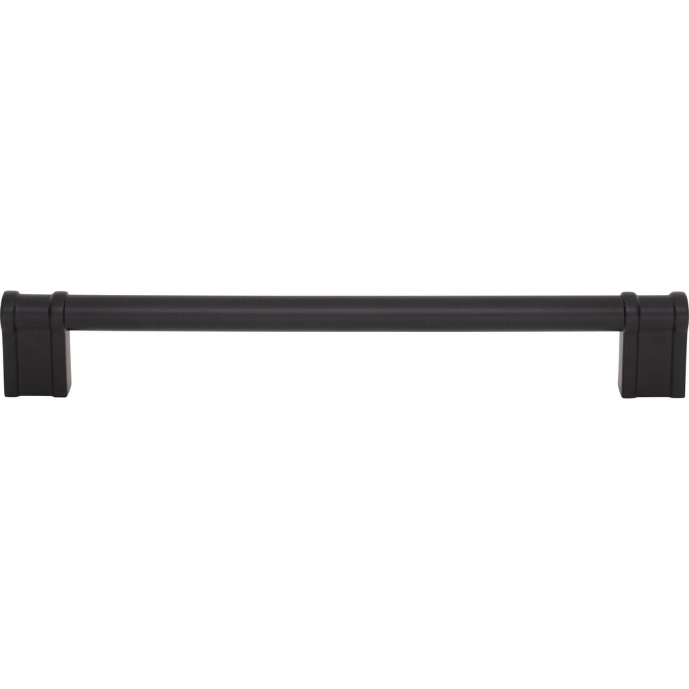 Top Knobs - TK3389BLK - Newburn Appliance Pull - Brockwell - Flat Black