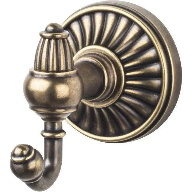 Top Knobs - Tuscany Bath Double Hook - TUSC2GBZ | Montreal Lighting & Hardware