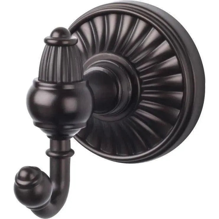 Top Knobs - Tuscany Bath Double Hook - TUSC2ORB | Montreal Lighting & Hardware