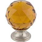 Top Knobs - Wine Crystal Knob - TK122BSN | Montreal Lighting & Hardware