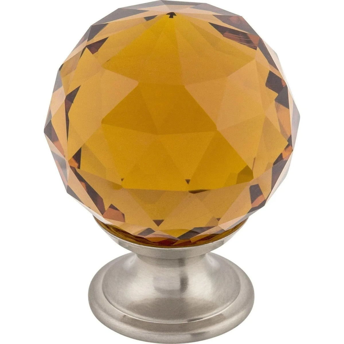 Top Knobs - Wine Crystal Knob - TK122BSN | Montreal Lighting & Hardware