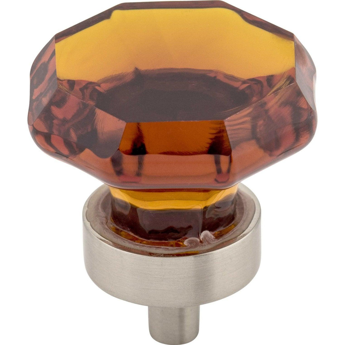 Top Knobs - Wine Octagon Crystal Knob - TK138BSN | Montreal Lighting & Hardware