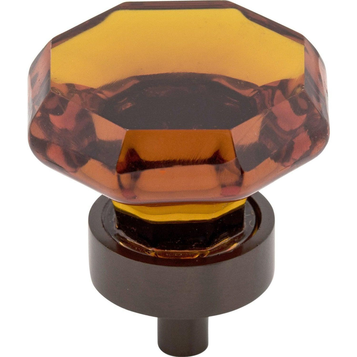 Top Knobs - Wine Octagon Crystal Knob - TK138ORB | Montreal Lighting & Hardware