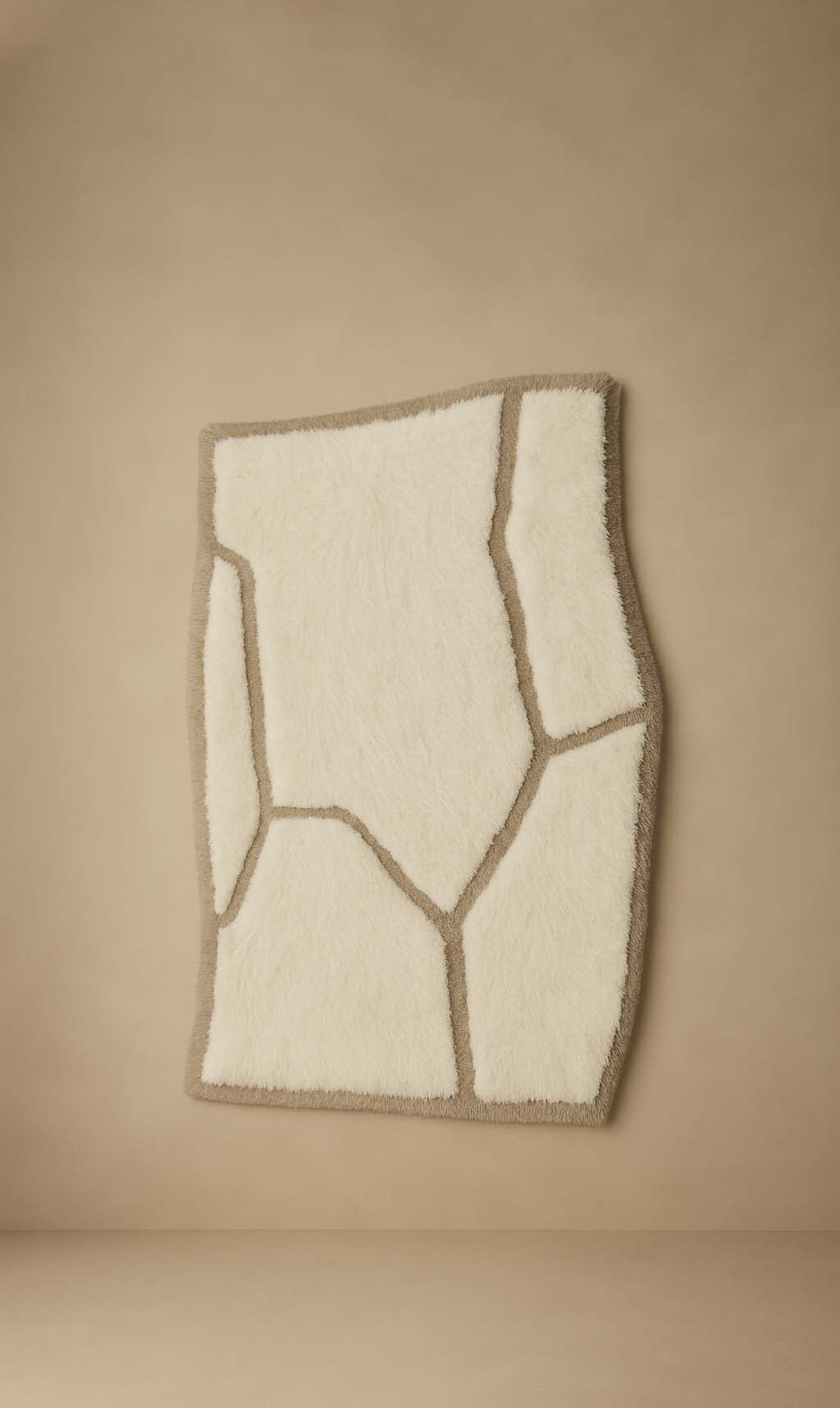 Dounia Home - DH-TOUORGWOO-28-TPE - Toubkal Organic Wool Rug - Artisan Carpet - Taupe