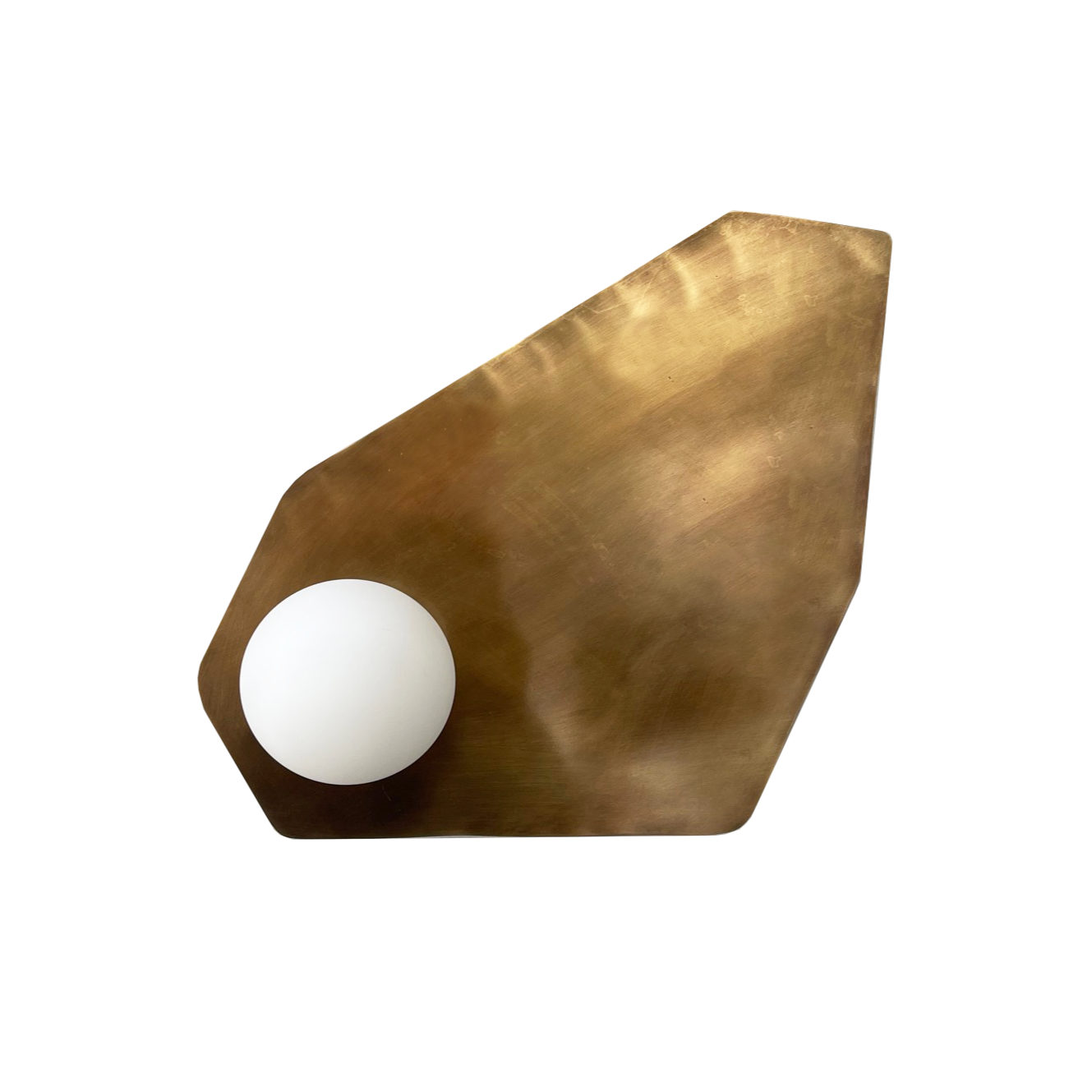 Dounia Home - DH-TOUGEOWAL-PC - Toubkal Geometric Wall Sconce - Polished Copper