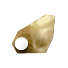 Dounia Home - DH-TOUGEOWAL-BRS - Toubkal Geometric Wall Sconce - Polished Brass