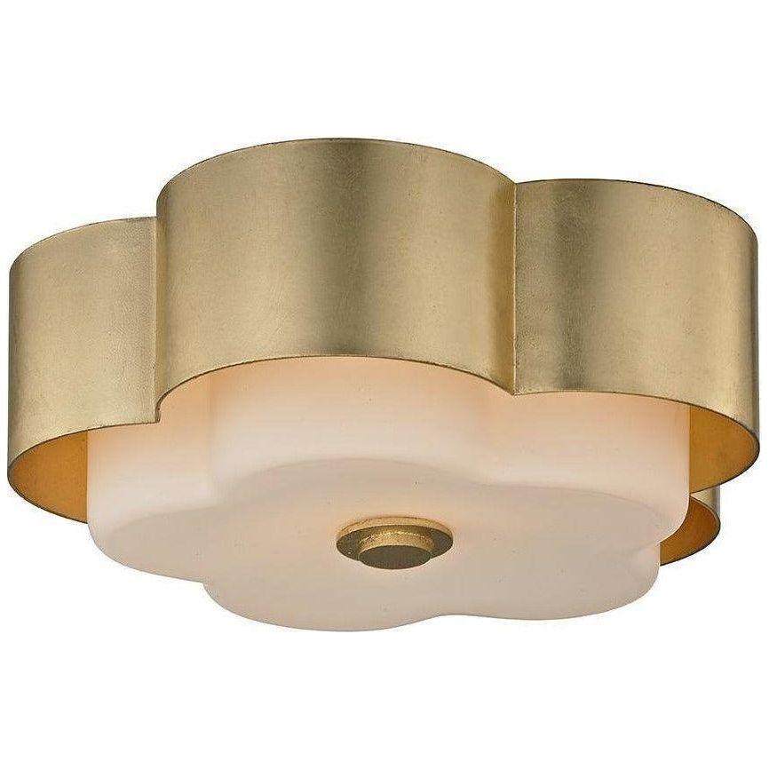 Troy Lighting - Allure Clover Flush Mount - C5651-GL | Montreal Lighting & Hardware