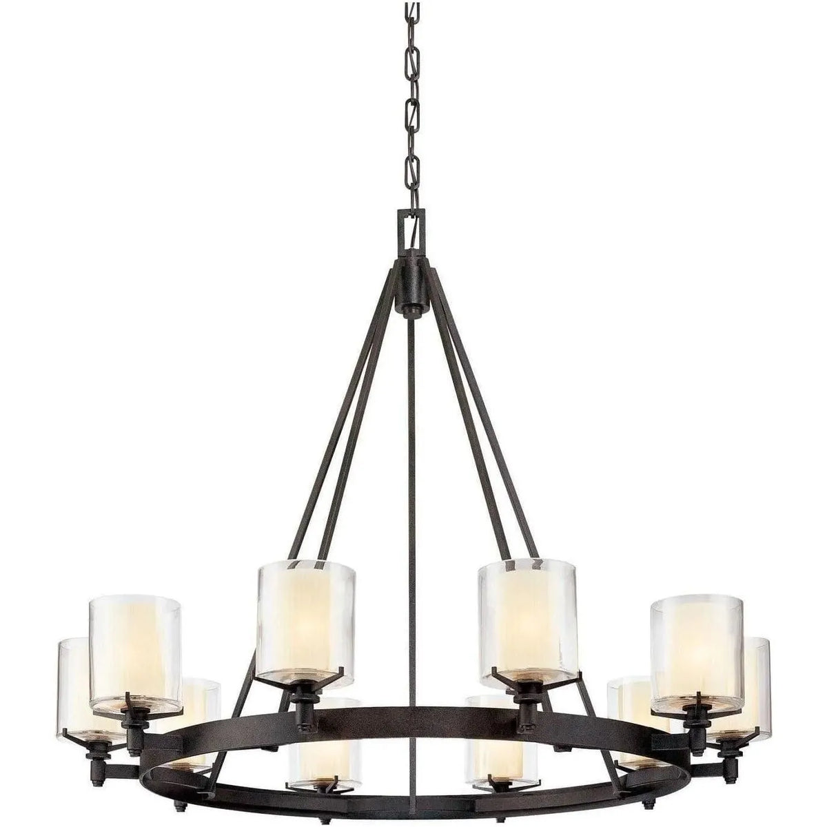 Troy Lighting - Arcadia Chandelier - F1710-TRN | Montreal Lighting & Hardware