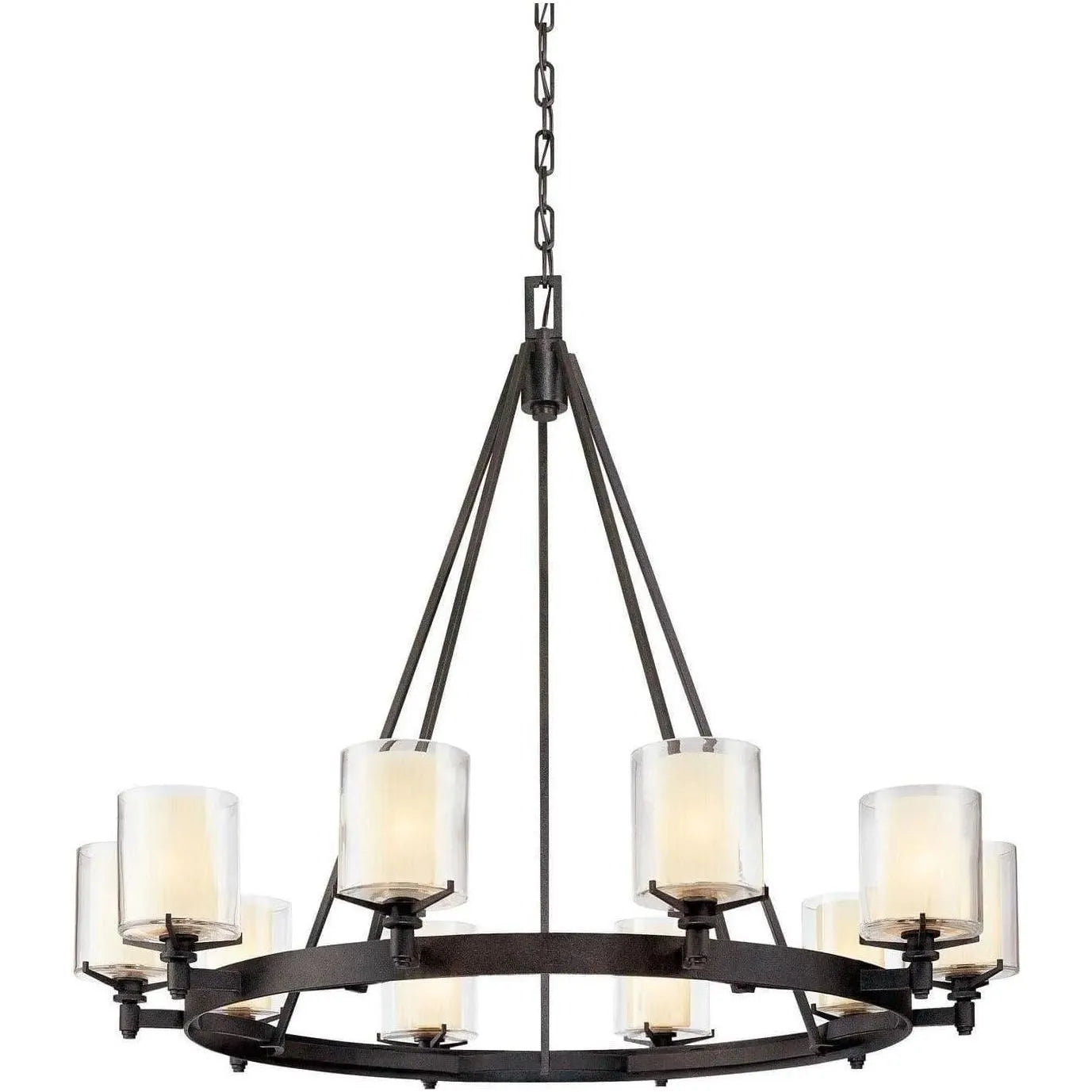 Troy Lighting - Arcadia Chandelier - F1710-TRN | Montreal Lighting & Hardware