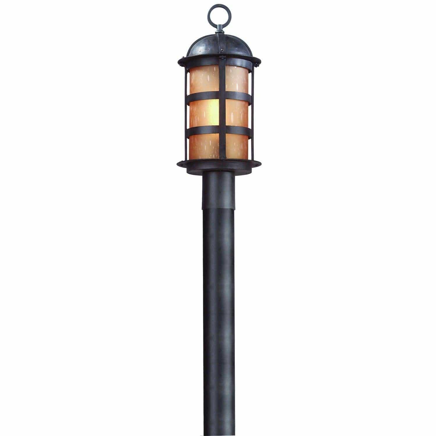 Troy Lighting - Aspen Post Lantern - P9252NB | Montreal Lighting & Hardware