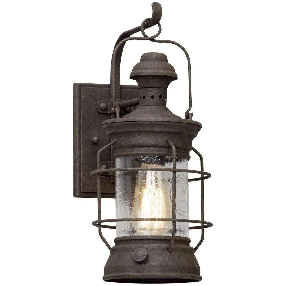 Troy Lighting - Atkins Wall Lantern - B5051-HBZ | Montreal Lighting & Hardware