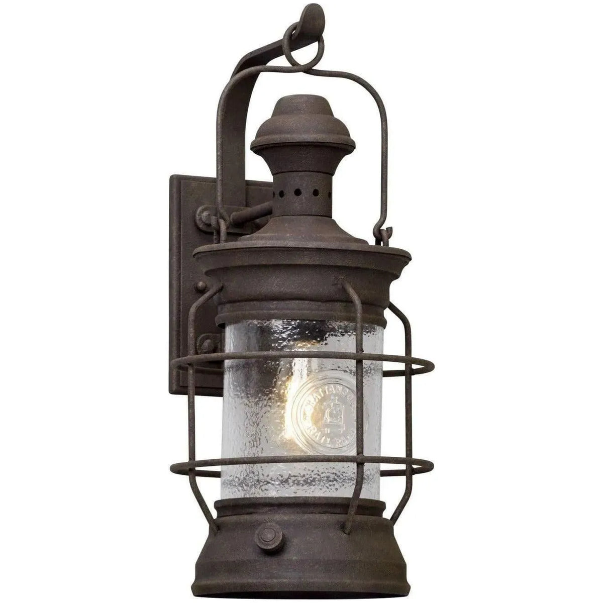 Troy Lighting - Atkins Wall Lantern - B5053-HBZ | Montreal Lighting & Hardware