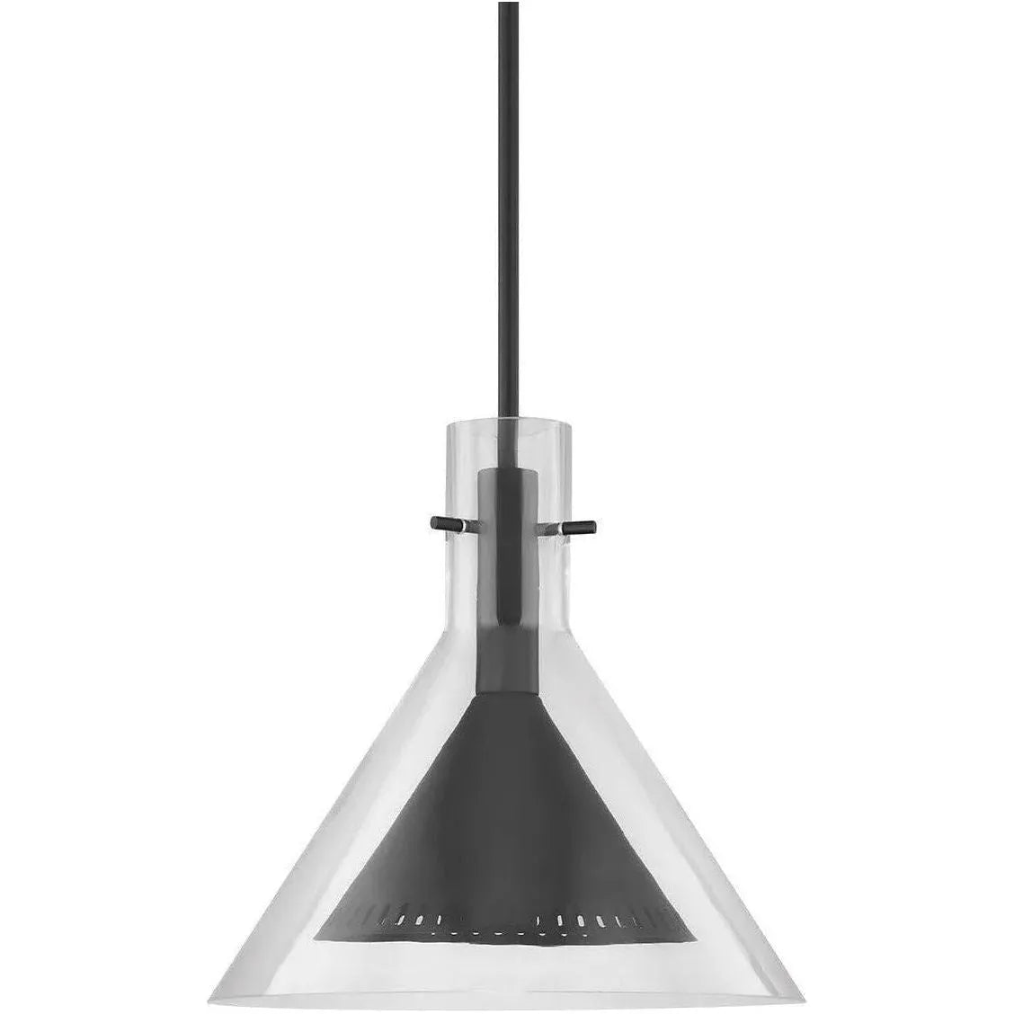 Troy Lighting - Atticus Pendant - F7663-SBK | Montreal Lighting & Hardware