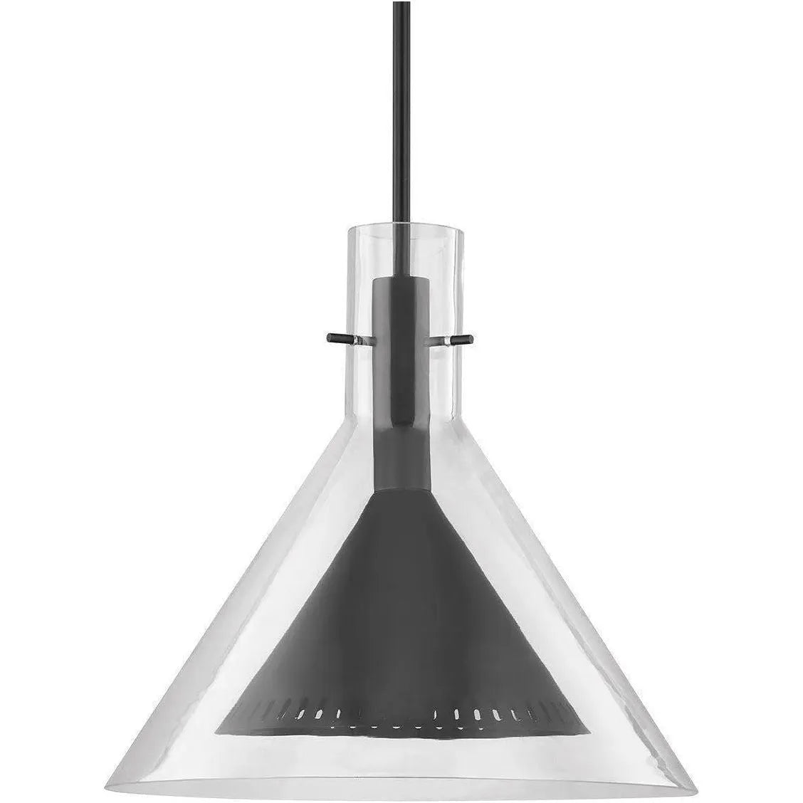 Troy Lighting - Atticus Pendant - F7663-SBK | Montreal Lighting & Hardware