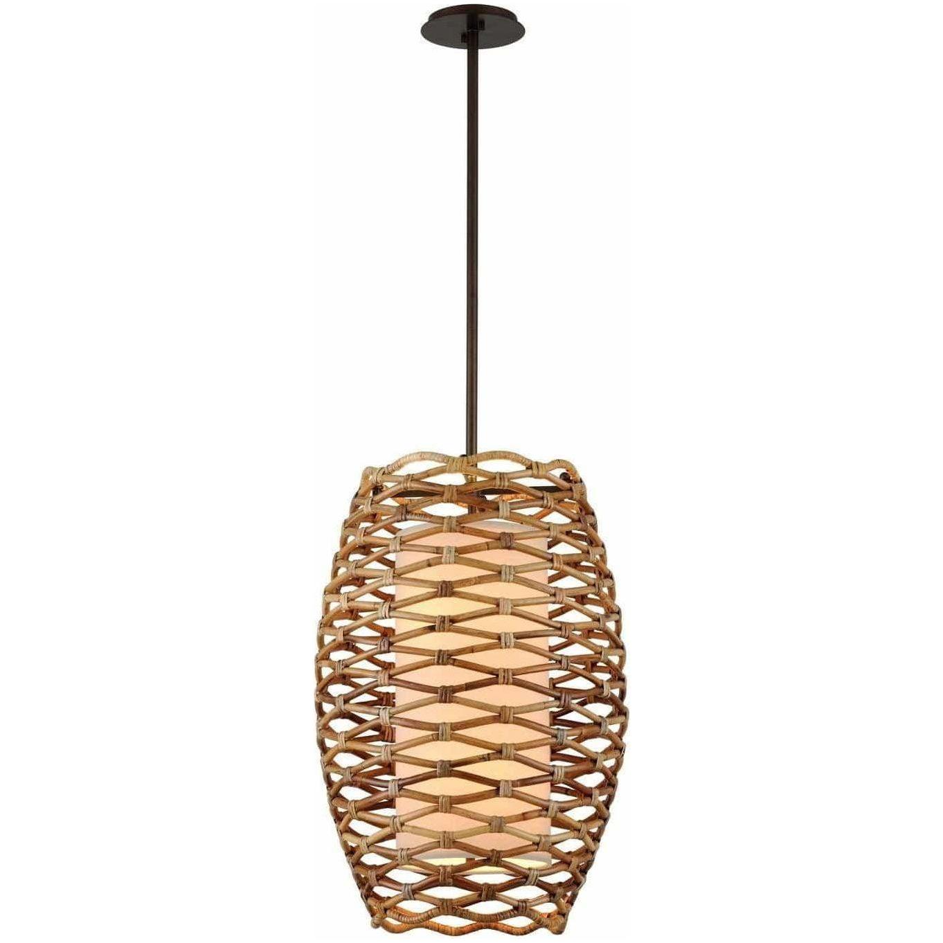 Troy Lighting - Balboa Pendant - F6746-TBZ | Montreal Lighting & Hardware