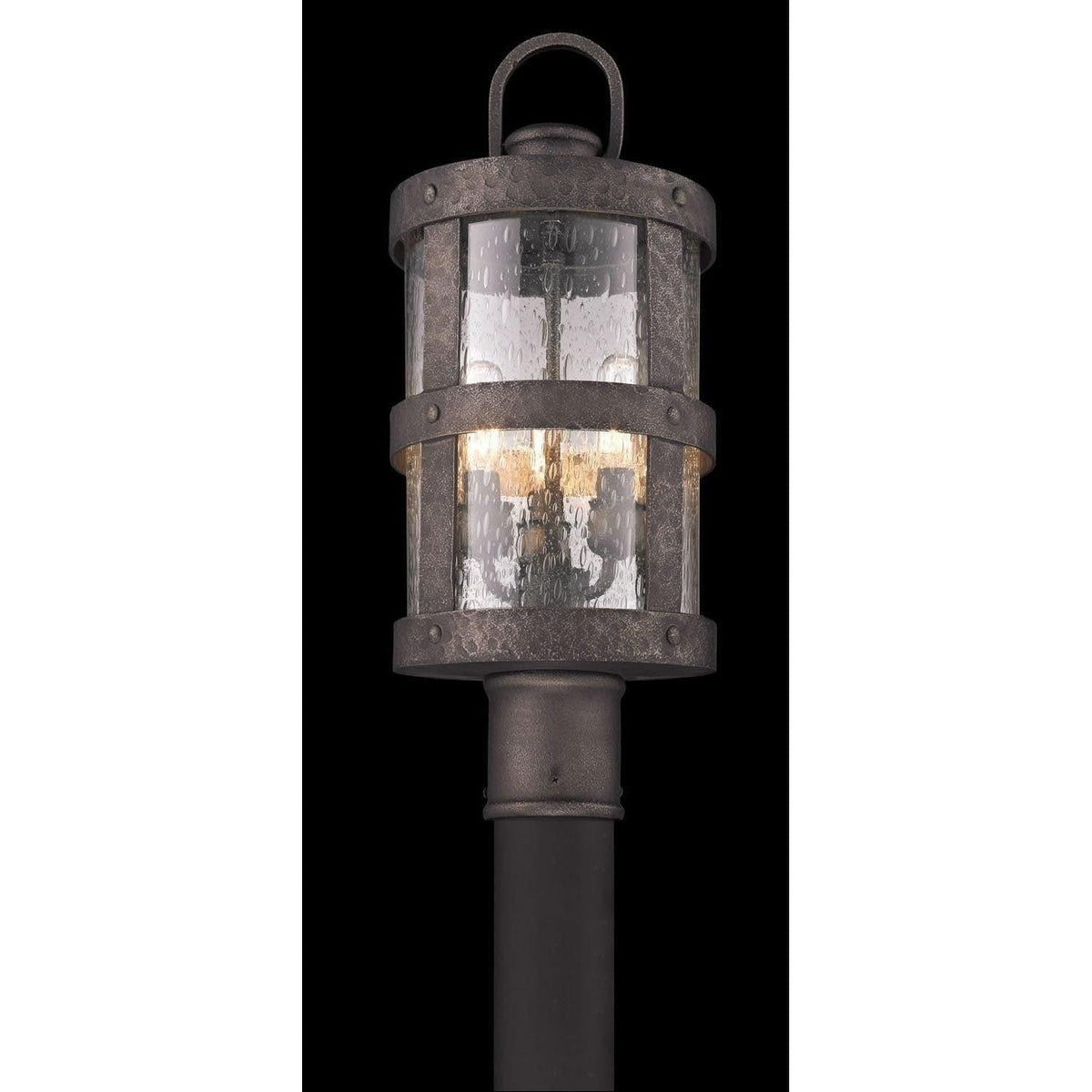 Troy Lighting - Barbosa Post Lantern - P3316 | Montreal Lighting & Hardware