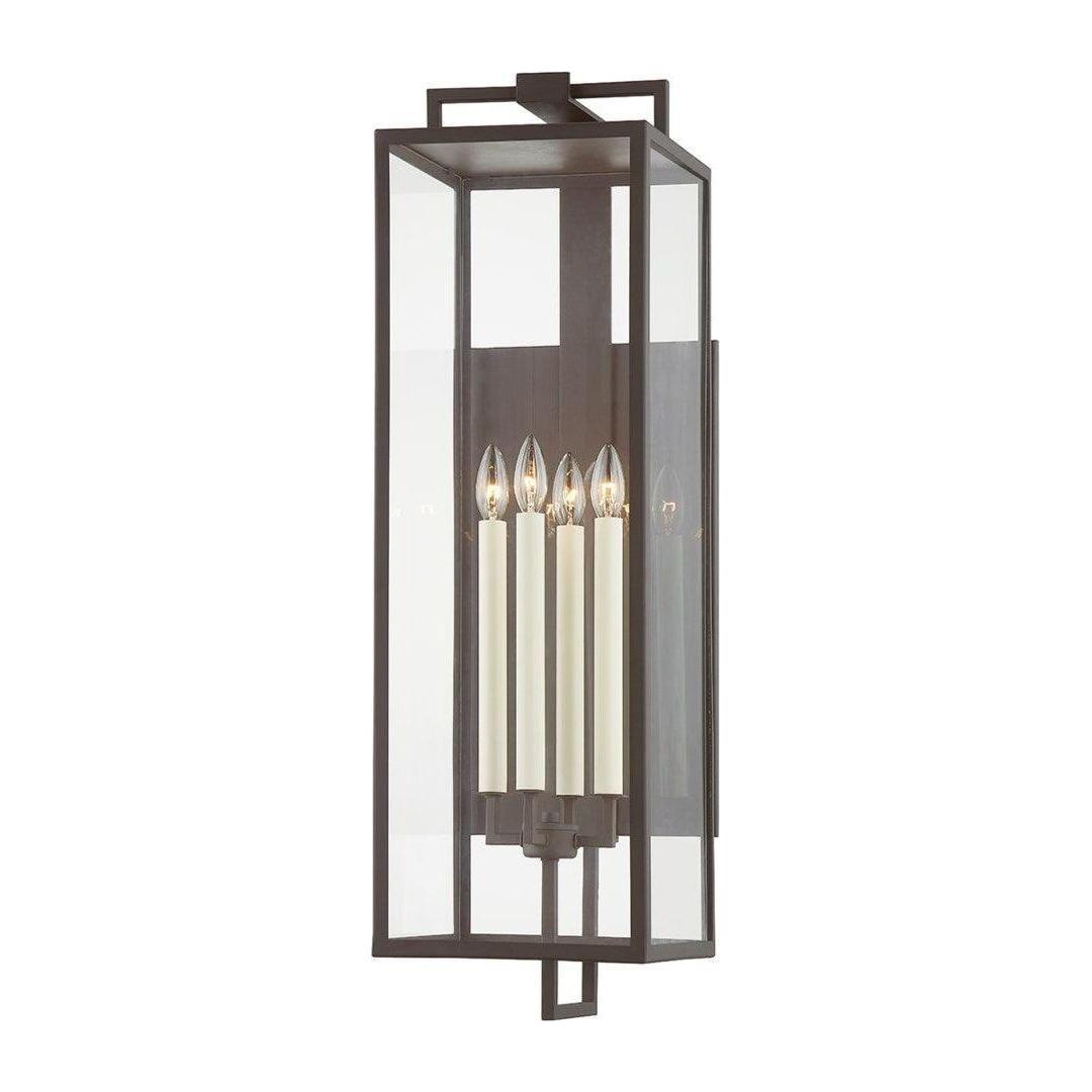 Troy Lighting - Beckham Wall Lantern - B6384-TBZ | Montreal Lighting & Hardware