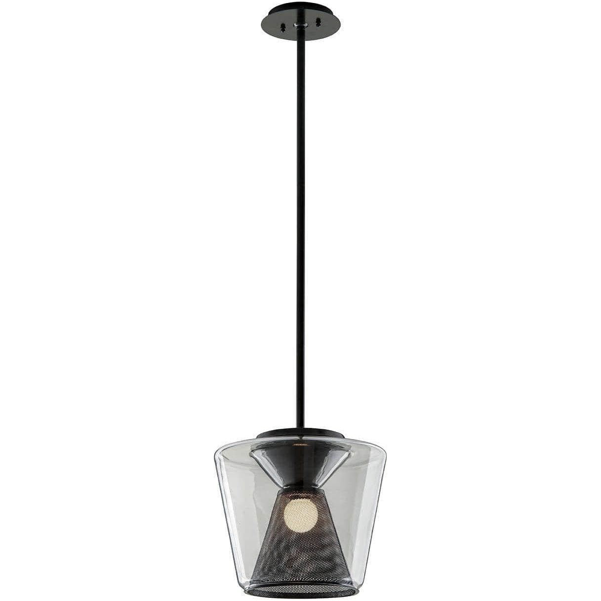 Troy Lighting - Berlin LED Pendant - F5851-SBK | Montreal Lighting & Hardware